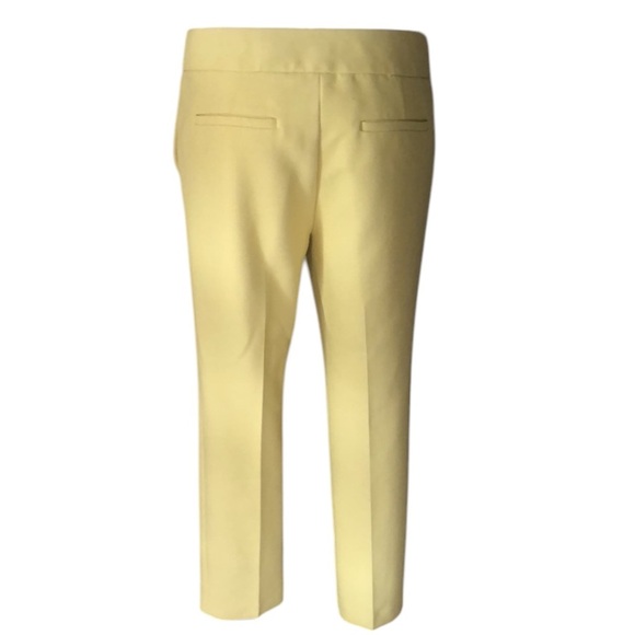 LOFT Marisa Spring Trousers in Beautiful Pale Yellow Size 0 — GORGEOUS!!! - Picture 6 of 11